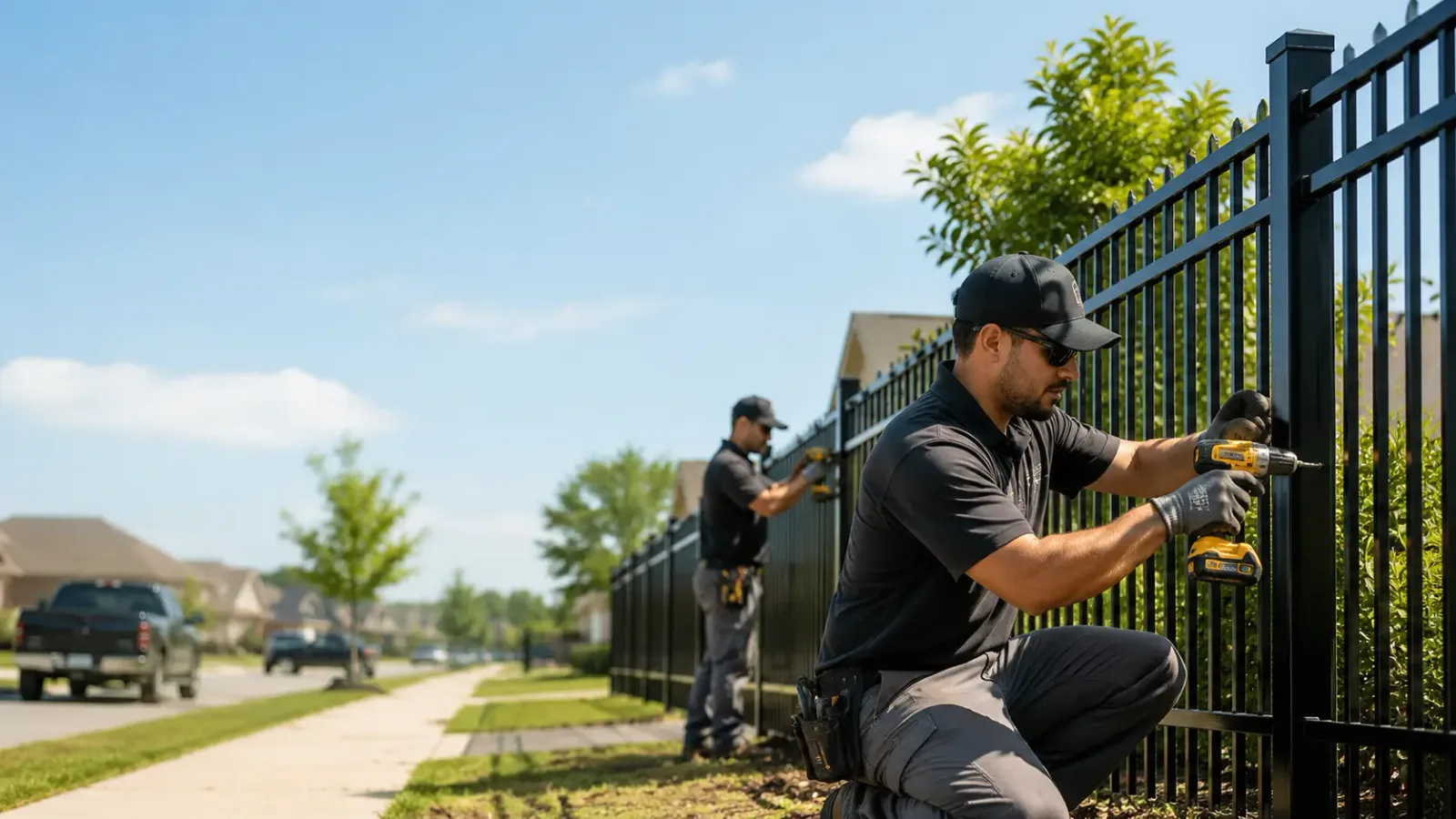 Metal Fence Installation in Lake Orion, MI